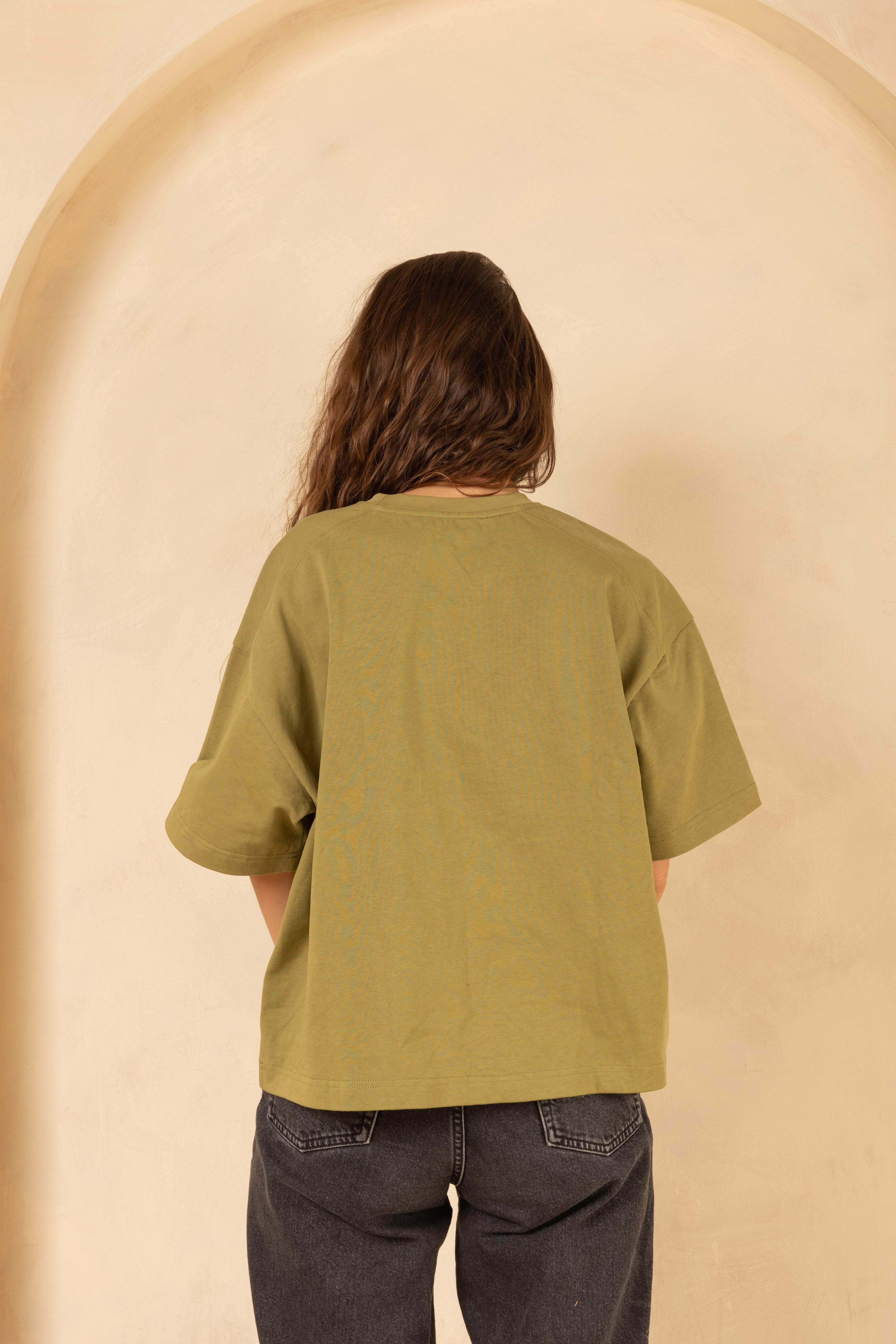Breastfeeding Friendly Zip Access T-Shirt - Green