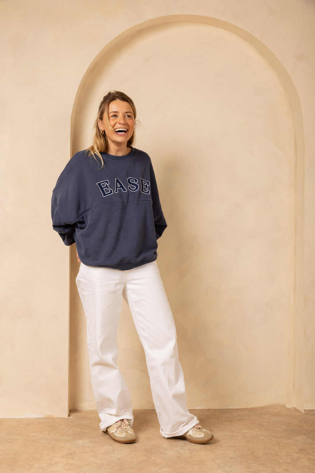 Breastfeeding Friendly Zip Access Sweatshirt - Navy