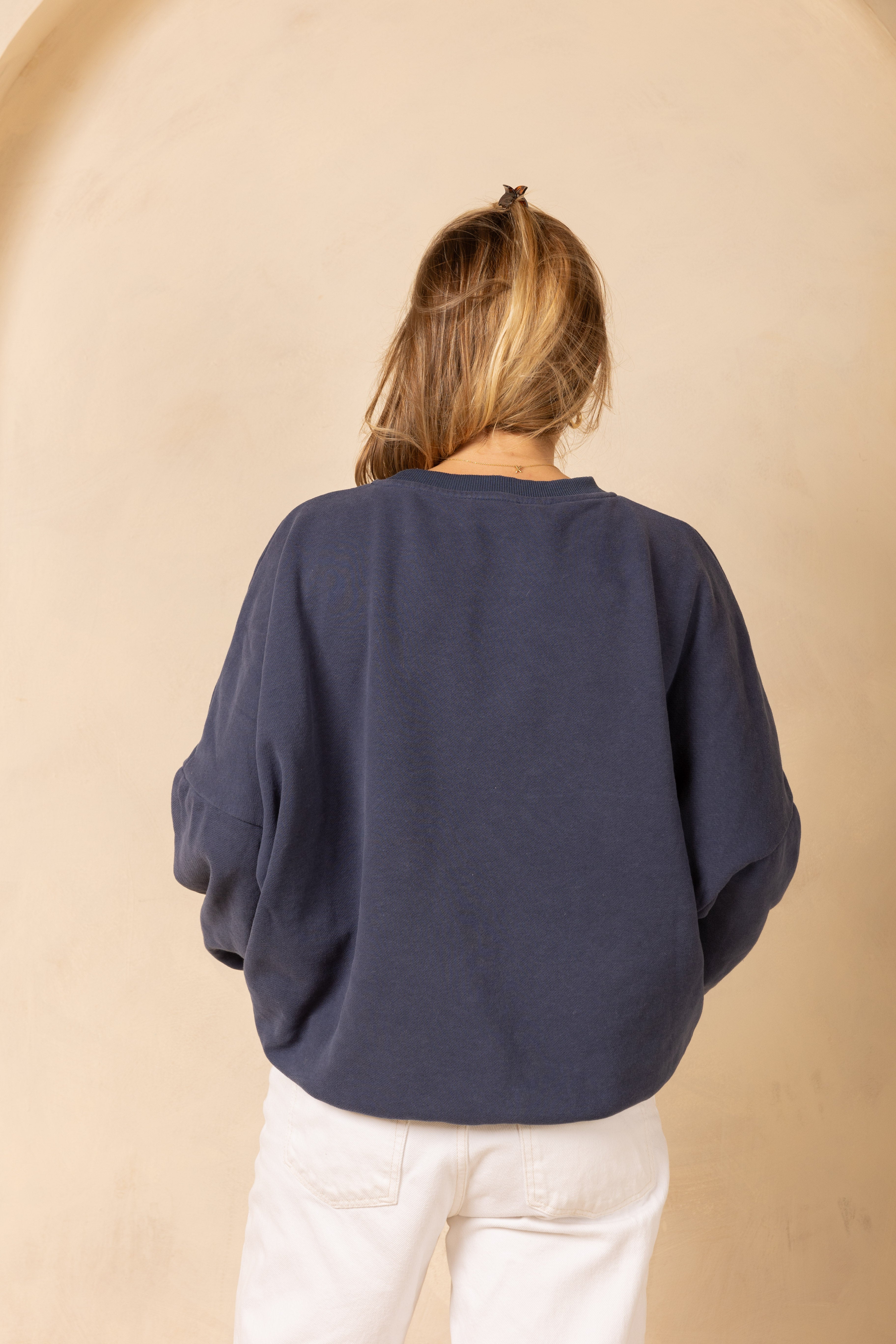 Breastfeeding Friendly Zip Access Sweatshirt - Navy