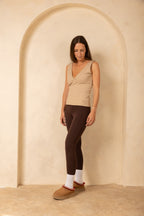 Breastfeeding Friendly Under Top - Latte