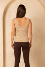 Breastfeeding Friendly Under Top - Latte