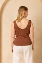 Breastfeeding Friendly Under Top - Mocha